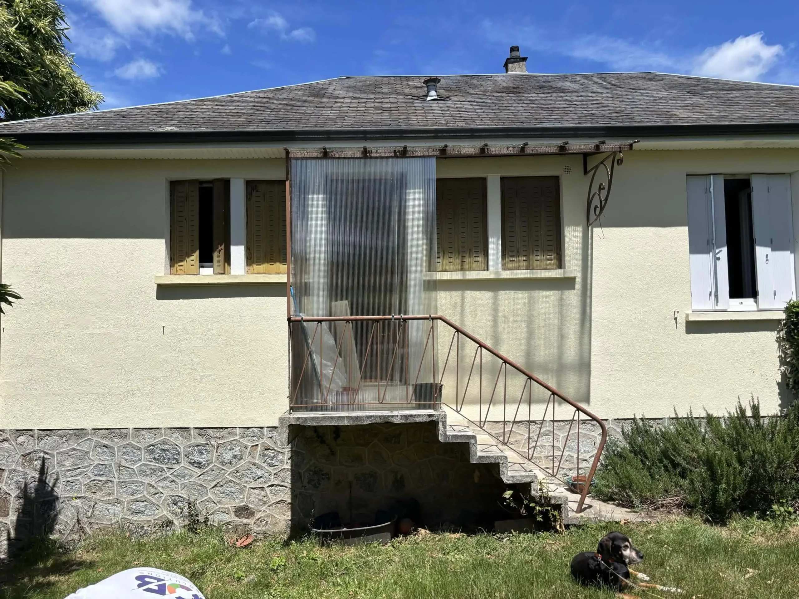Façade après rénovation à Brioude